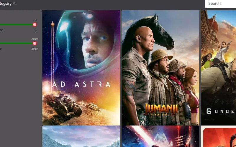 Screenshot of Movies